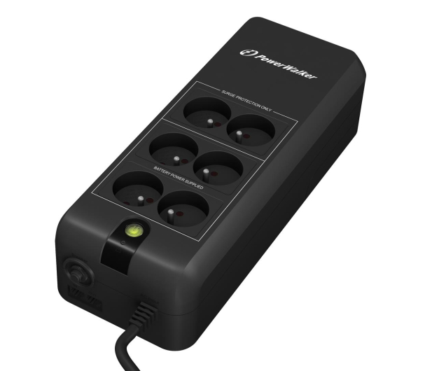 POWER WALKER OFFLINE (600VA/300W, 6x Schuko) VFD 600 APFC - 544091 - zdjęcie